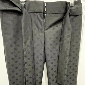 Ann Taylor Petite Black Pants with belt